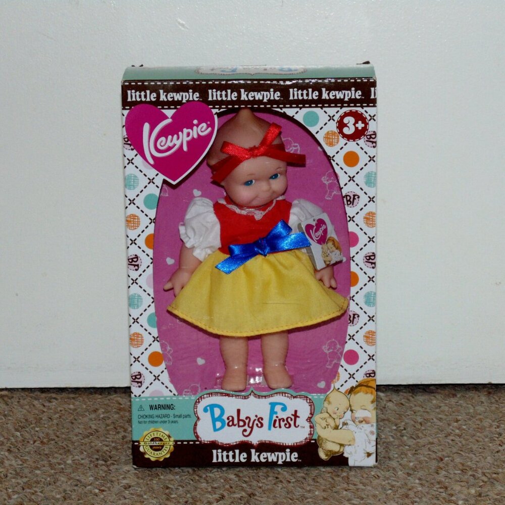 2017 Goldberger 8" Baby's First Little Kewpie Snow White Doll MIB Brand New